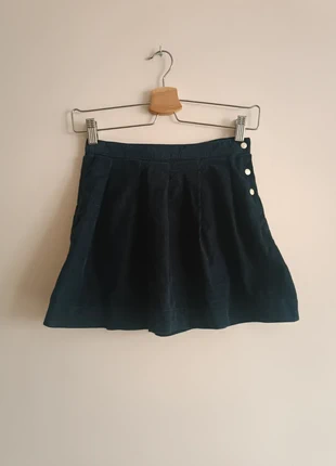 Jupe velours côtelé bleu marine Petit Bateau fille 8 ans 128 cm, marca: Petit Bateau, estado: Muito bom, tamanho: 8 anos / 128 cm, €7.00, €8.05 inclui Proteção do Comprador