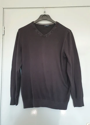 Pull col V noir kiabi Taille XL éco conception, brand: Kiabi, condition: Very good, size: XL, €2.00, €2.80 includes Buyer Protection