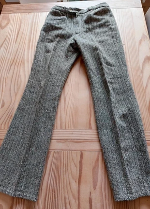Pantalon vintage tweed ,à plis marqués années 70/80.Taille FR 36 ,S, US W26 L30, estado: Muito bom, tamanho: S / 36 / 8, €35.00, €37.45 inclui Proteção do Comprador