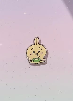 Chiikawa Kawaii Usagi Acrylic Badge Pin Brooch, brand: chiikawa, condition: New without tags, £3.00, £3.85 includes Buyer Protection