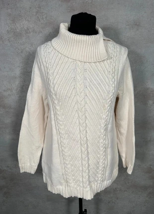 Pull Torsadé Vintage Cable Knit Hiver talbots écru col roulé torsadé épaisse hiver taille L, brand: Vintage Dressing, condition: Very good, size: L / 40 / 12, €10.80, €12.04 includes Buyer Protection Pro