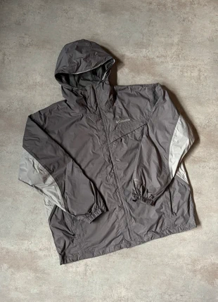 Veste coupe-vent Columbia grise omnitech vintage sportswear grey shell jacket taille XL, marque: Columbia, état: Bon état, taille: XL, 18,00 €, 19,60 € Protection acheteurs (Pro) incluse