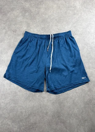 Short de sport Reebok taille L homme bleu marine poche - SHO0904, brand: Reebok, condition: Good, size: L, €6.00, €7.00 includes Buyer Protection Pro