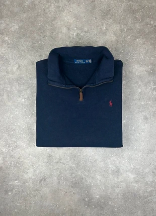 Half-zip Un Quart Zip 1/4 Pull Col Camionneur Ralph Lauren Taille XXL Homme Bleu Marine Logo Brodé, marque: Ralph Lauren, état: Très bon état, taille: XXL, 59,99 €, 63,69 € Protection acheteurs (Pro) incluse