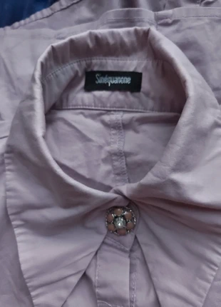 Blouse bouton-bijou vieux rose Sinéquanone Taille 36-38 neuve, merk: Sinéquanone, staat: Nieuw zonder prijskaartje, maat: S / 36 / 8, € 4,65, € 5,58 inclusief Kopersbescherming