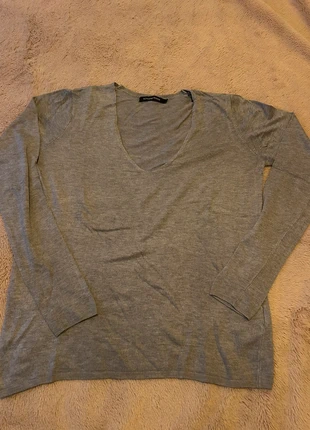 Pull gris, marke: Monoprix, zustand: Sehr gut, größe: S / 36 / 8, 4,00 €, 4,90 € inklusive Vinted-Käuferschutz