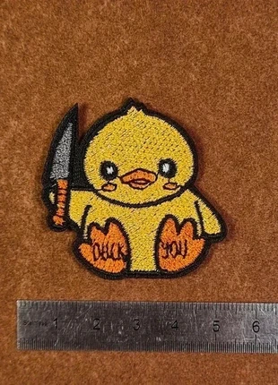 Patch Écusson Broderie Neuf Duck You, marque: Duck you, état: Neuf sans étiquette, 3,00 €, 3,85 € Protection acheteurs incluse