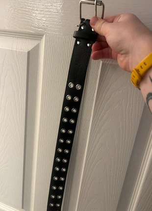 Double grommet emo/punk/goth belt/alternative, brand: The Unbranded Brand, condition: Very good, size: 32 inches, £2.00, £2.80 includes Buyer Protection