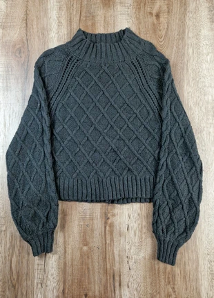Pull maille noire texturée American Eagle coton taille S, merk: American Eagle, staat: Heel goed, maat: S / 36 / 8, € 12,90, € 14,25 inclusief Kopersbescherming Pro