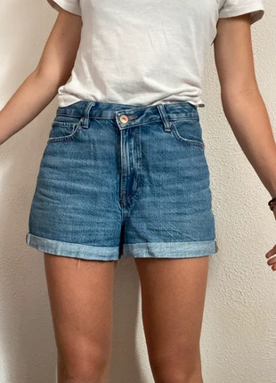 High rise mom shorts, marque: American Eagle, état: Bon état, taille: M / 38 / 10, 4,00 €, 4,90 € Protection acheteurs incluse