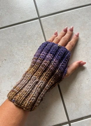 Mitaines violet marron Hiver noel, condition: Very good, size: One size, €8.00, €9.10 includes Buyer Protection