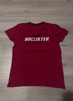 Rood shirt, merk: Hollister, staat: Heel goed, maat: S, € 4,00, € 4,90 inclusief Kopersbescherming