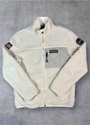 Veste polaire Napapijri Yupik Blanc - Taille M, marke: Napapijri, zustand: Sehr gut, größe: M, 79,00 €, 83,65 € beinhaltet Vinted-Käuferschutz Pro
