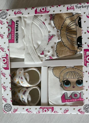 Ensemble bébé fille, marca: Surprise, estado: Novo com etiquetas, tamanho: 1-3 meses / 56 cm, €10.00, €11.20 inclui Proteção do Comprador