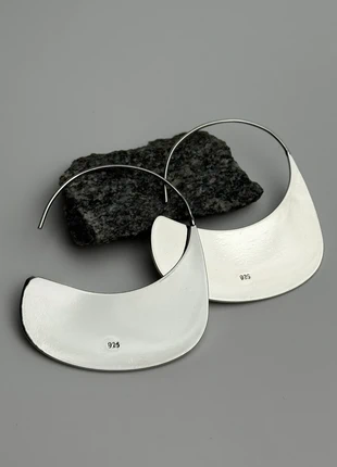 Boucle d’oreille palme chic en argent 925, ajustable earrings, mode d’élégance argenté, marque: Argent, état: Très bon état, 12,00 €, 13,30 € Protection acheteurs (Pro) incluse