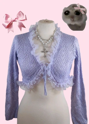 💖90s Vintage coquette kawaii preppy top💖, marke: y2k, zustand: Sehr gut, größe: XS / 34 / 6, 15,00 €, 16,45 € inklusive Vinted-Käuferschutz