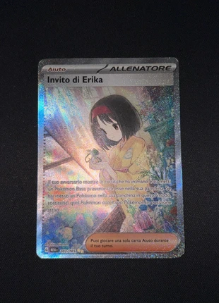 Invito di Erika Secret Rare 203/165 151, marke: Pokémon, zustand: Sehr gut, 8,99 €, 10,14 € inklusive Vinted-Käuferschutz