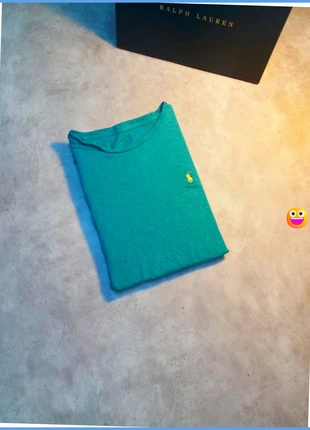 Tee shirt Ralph Lauren vert logo brodé jaune pour homme taille M en très bon état, marque: Ralph Lauren, état: Très bon état, taille: M, 21,00 €, 22,75 € Protection acheteurs (Pro) incluse