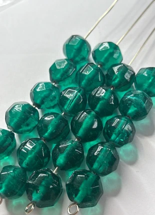 A717, lot de 21 grosses perles indiennes en verre, staat: Heel goed, € 2,30, € 3,12 inclusief Kopersbescherming Pro