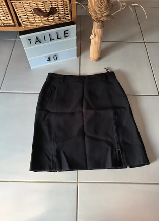 Jupe noire, marque: Jacqueline Riu, état: Très bon état, taille: L / 40 / 12, 4,00 €, 4,90 € Protection acheteurs incluse