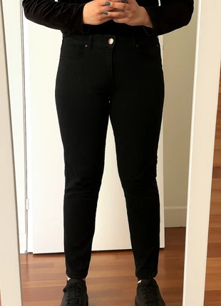 Jean noir New Look taille 38, merk: New Look, staat: Nieuw zonder prijskaartje, maat: M / 38 / 10, € 4,99, € 5,94 inclusief Kopersbescherming