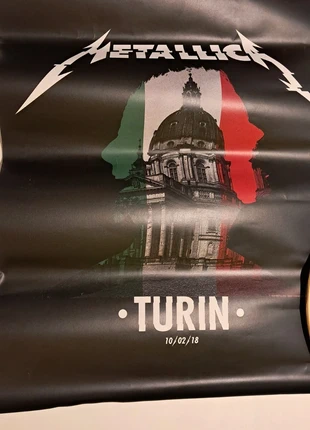 Poster Metallica Torino 2018, marque: Metallica, état: Bon état, 3,00 €, 3,85 € Protection acheteurs incluse