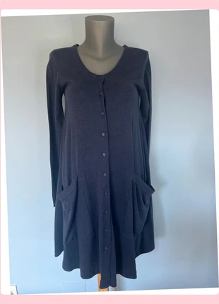 Gilet long bleu foncé COS – taille M – poches larges & boutonné, marque: COS, état: Très bon état, taille: M / 38 / 10, 23,20 €, 25,06 € Protection acheteurs (Pro) incluse