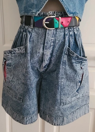 Short long ample en jean à taille haute - 100% coton - Vintage-, marke: Vintage Dressing, zustand: Sehr gut, größe: L / 40 / 12, 39,00 €, 41,65 € inklusive Vinted-Käuferschutz