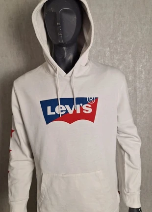 Sweat à Capuche Levi's Couleur Blanc Taille L/Xl? en très bon état, marque: Levi's, état: Très bon état, taille: XL, 34,99 €, 37,44 € Protection acheteurs (Pro) incluse