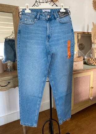 Jean mom ballon large primark neuf taille 36 🤍, brand: Primark, condition: New with tags, size: S / 36 / 8, €10.00, €11.20 includes Buyer Protection