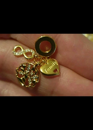 Charm family doré s'adapter à tous les bracelets pandora, marque: charm s925, état: Très bon état, 12,00 €, 13,30 € Protection acheteurs incluse
