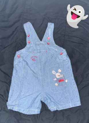 Salopette en jeans fin 6 mois, marque: Alphabet, état: Très bon état, taille: 6-9 mois / 68 cm, 1,50 €, 2,28 € Protection acheteurs incluse