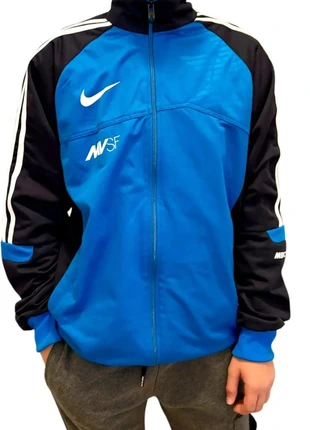 Nike Dri‑Fit veste survêtement Foot zippée XXL Ado ou M adulte bleu logo club MVSF rare Mercurial, brand: Nike, condition: Very good, size: M, €19.00, €20.65 includes Buyer Protection