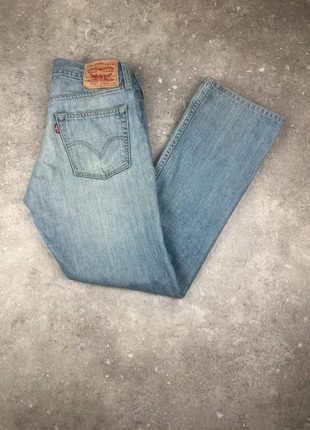 Pantalon Jean Lévis 514 FR42 W33 L32 Coupe Slim Straight Troué Homme Bleu Clair #J171, marke: Levi's, zustand: Sehr gut, größe: W33 | DE 48, 21,99 €, 23,79 € beinhaltet Vinted-Käuferschutz Pro