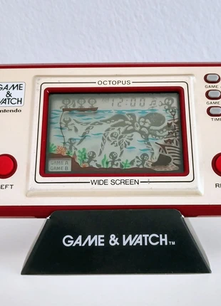 Octopus - Nintendo Game & Watch (Maquinita), état: Bon état, 89,00 €, 94,15 € Protection acheteurs incluse