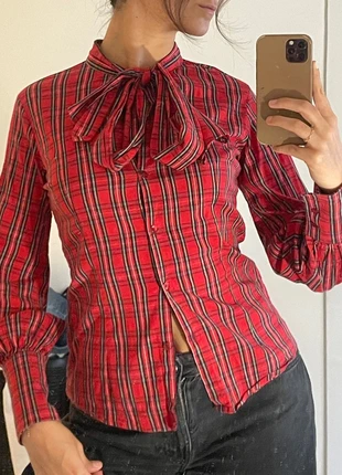 Chemise à carreaux Atos Lombardini, détail au col, brand: Atos Lombardini, condizioni: Nuovo senza cartellino, taglia: S, €65.00, €68.95 include la Protezione acquisti