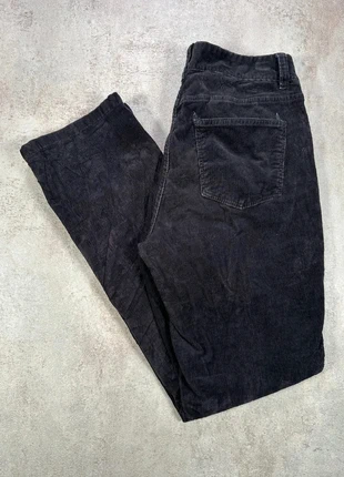 Pantalon Vintage En Velours Côtelé / Corduroy Talbots noir profond, coupe taille 4, marque: Vintage Dressing, état: Très bon état, taille: M / 38 / 10, 9,00 €, 10,15 € Protection acheteurs (Pro) incluse