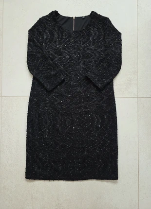 Robe de fête femme sequins paillettes taille 46, état: Très bon état, taille: XXXL / 46 / 18, 5,00 €, 5,95 € Protection acheteurs incluse