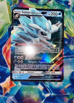 Sablaireau d’alola gx Pokémon, merk: Soleil, staat: Heel goed, € 3,99, € 4,89 inclusief Kopersbescherming
