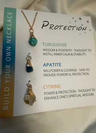 Protection Necklace With x2 Additional Crystal Pendants, brand: Luna&Soul, condition: New with tags, £8.00, £9.10 includes Buyer Protection