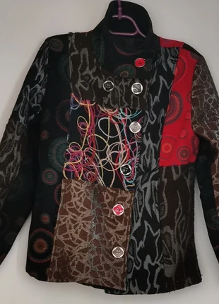 Veste 3/4 style Desigual, état: Très bon état, taille: XL / 42 / 14, 12,00 €, 13,30 € Protection acheteurs incluse
