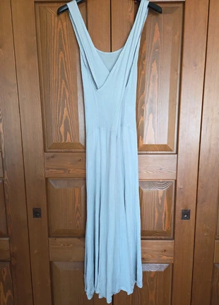 Vestito Lungo/Maxi Estivo Azzurro Pastello Smanicato, marca: Raffi, estado: Bom, tamanho: M / 38 / 10, €2.00, €2.80 inclui Proteção do Comprador