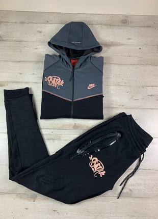 Survêtement Nike x Central Cee « Life of SYN »gris anthracite et noir – Taille M, marca: Nike, estado: Muy bueno, tamaño: M, 70,00 €, 74,20 € Protección al comprador Pro incluida