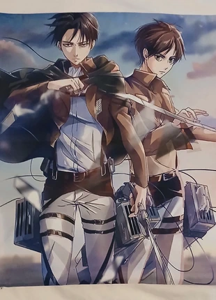 Taies d'oreiller, marke: Attack On Titan, zustand: Neu, mit Etikett, größe: Sonstige, 5,00 €, 5,95 € inklusive Vinted-Käuferschutz