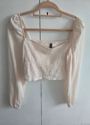 Hm top, merk: H&M, staat: Heel goed, maat: L / 40 / 12, € 6,00, € 7,00 inclusief Kopersbescherming