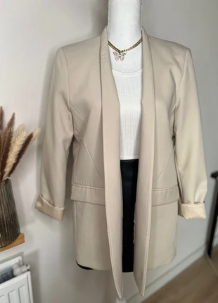 Beige Elegant Blazer for Woman by Reserved Size XL, marque: Reserved, état: Très bon état, taille: XL / 42 / 14, 15,20 €, 16,66 € Protection acheteurs incluse