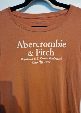 🧡 Abercrombie & Fitch Orange Logo T-Shirt – Size S, brand: Abercrombie & Fitch, condition: Very good, size: S / 8, £7.00, £8.05 includes Buyer Protection