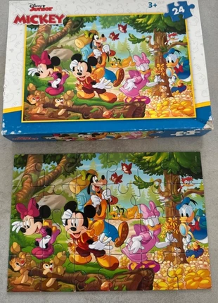 Puzzle 24 pièces Mickey, marca: Disney, estado: Bom, €3.00, €3.85 inclui Proteção do Comprador