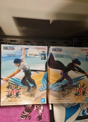 Zoro and mihawk senkouzekkei one piece figures, merk: Bandai Namco, staat: Nieuw zonder prijskaartje, maat: Universeel, € 45,00, € 47,95 inclusief Kopersbescherming