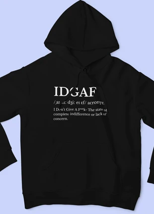 Acronym IDGAF Hoodie Size 20-22 - Offers Welcome, brand: Attitude, condition: New without tags, size: XXL / UK 24-26, £15.00, £16.45 includes Buyer Protection